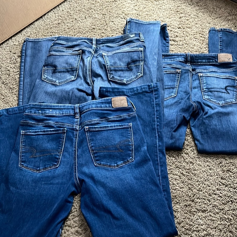 American Eagle - 3 pairs of jeans (lot)